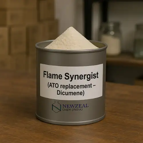 Dicumene antimony trioxide replacement